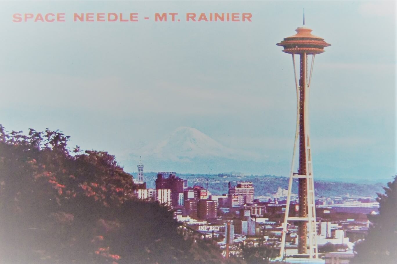 Vintage Seattle postcard