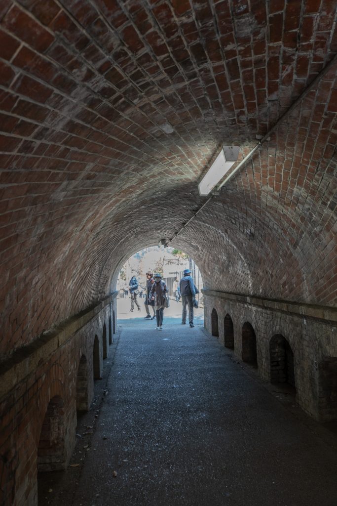 Spiral Tunnel Kyoto near Philosopher's Path